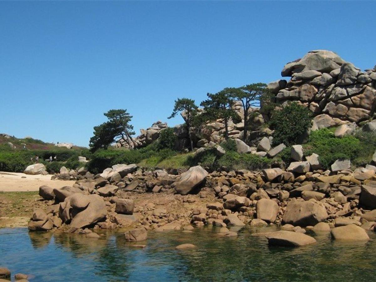 Appartement 3* A Perros-Guirec, Plage A 50M, Garage Prive - Fr-1-368-73 Eksteriør billede